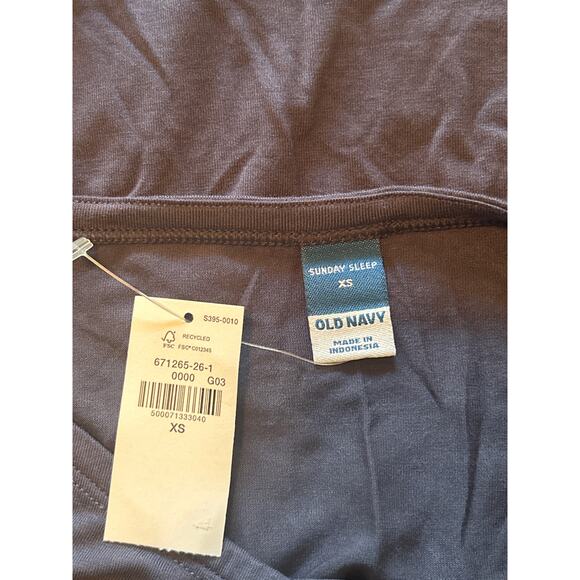 NWT Old Navy Women's Navy Blue Short Sleeve Cropped T Shirt Size XS - Picture 3 of 5